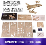 UGears 70227 NASA Space Shuttle Discovery Wooden Model Kit - Hobbytech Toys