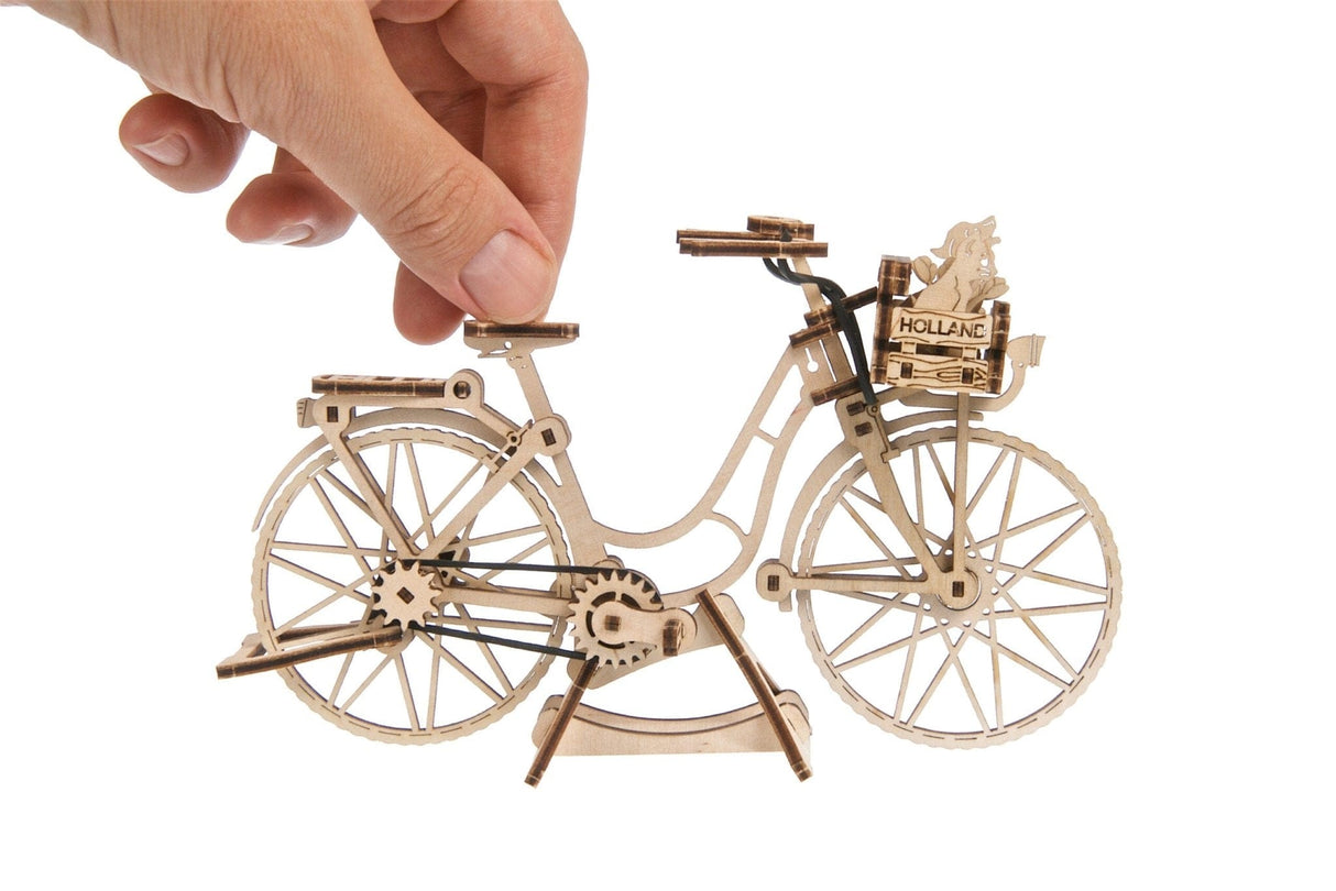Ugears Dutch Bicycle Wooden Kit [70251] - Hobbytech Toys