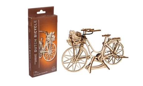 Ugears Dutch Bicycle Wooden Kit [70251] - Hobbytech Toys