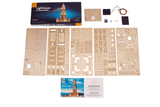 Ugears Lighthouse Of Alexandria Wooden Model Kit [70254] - Hobbytech Toys