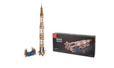 Ugears NASA Saturn V Rocket Wooden Kit [70257] - Hobbytech Toys
