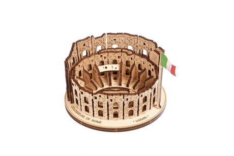Ugears Rome Colosseum Wooden Kit [70248] - Hobbytech Toys