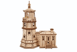 Ugears Split Rock Lighthouse Wooden Model Kit [70258] - Hobbytech Toys