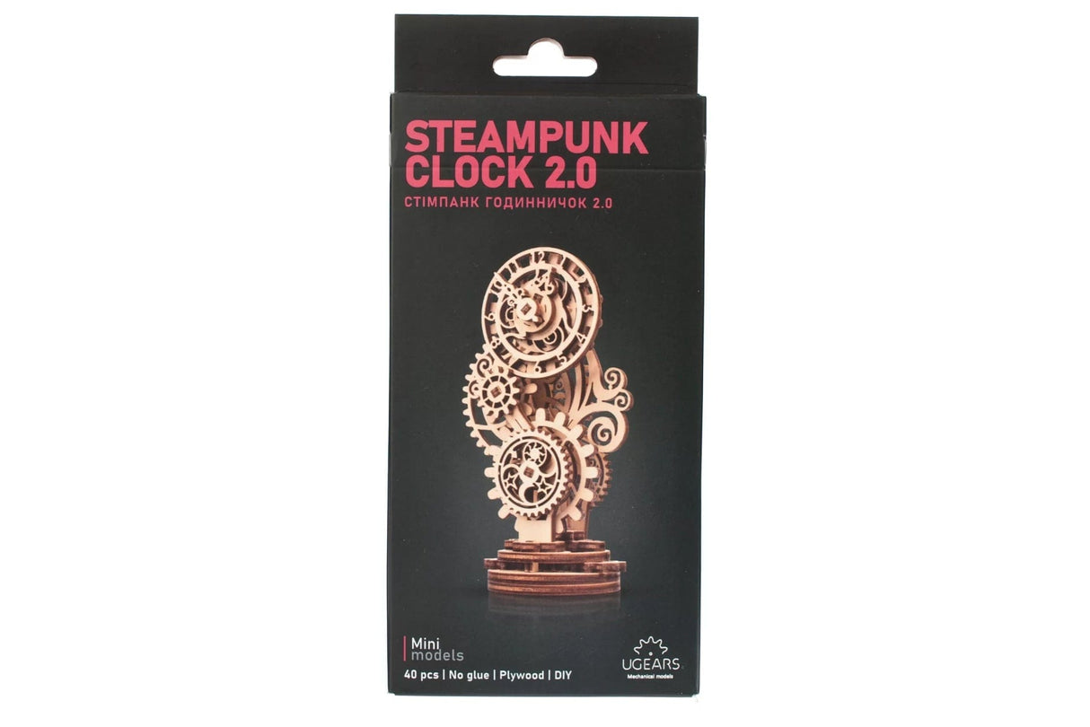 Ugears Steampunk Clock 2.0 [70219] - Hobbytech Toys