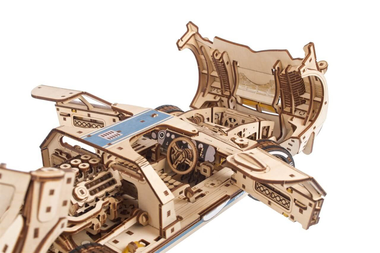 Ugears UGT - 24 Endurance Racer Wooden Model Kit [70267] - Hobbytech Toys