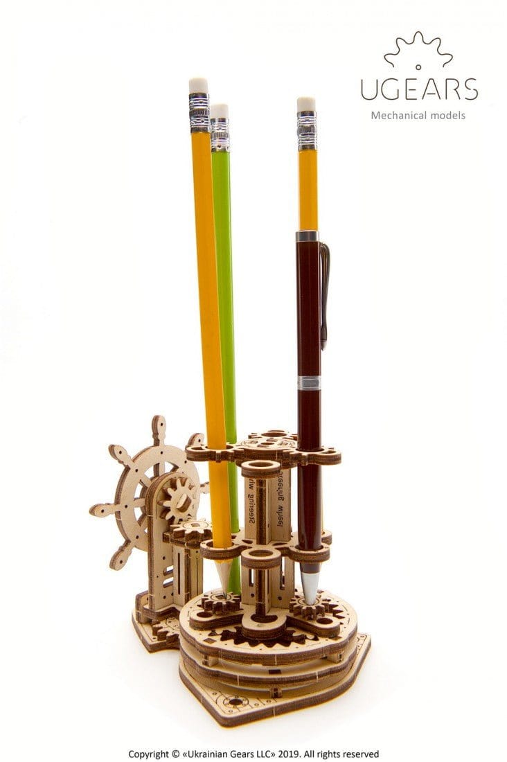 Ugears Wheel Organizer 2.0 Wooden Kit [70220] - Hobbytech Toys