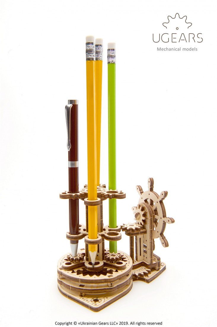 Ugears Wheel Organizer 2.0 Wooden Kit [70220] - Hobbytech Toys