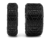 UpGrade RC Clay Bar Pre-Mounted Front and Rear Clay Tires for Losi Micro-B (White)