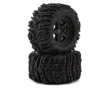 UpGrade RC Dirt Claw 2.8" Pre - Mounted All - Terrain Tires w/5 - Star Wheels (2) (17mm/14mm/12mm Hex) - Hobbytech Toys