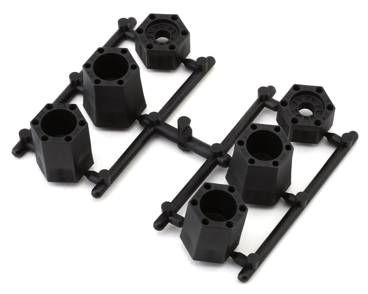 UpGrade RC Low - Pro BELTED Street Radials 2.8" Pre - Mounted On - Road Tires w/5 - Star Wheels (2) (17mm/14mm/12mm Hex) - Hobbytech Toys