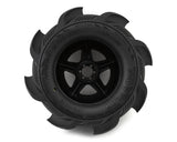 UpGrade RC Snow Plow 2.8" Pre - Mounted Sand/Snow Tires w/5 - Star Wheels (2) (17mm/14mm/12mm Hex) - Hobbytech Toys
