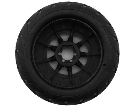 UpGrade RC Street Radials 2.2" Pre-Mounted On-Road Tires for Traxxas Mini Maxx (2)