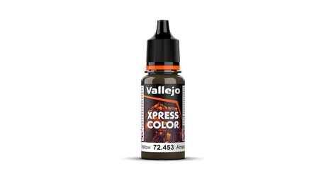 Vallejo 72453 Game Colour Xpress Colour Military Yellow 18 ml Acrylic Paint - Hobbytech Toys