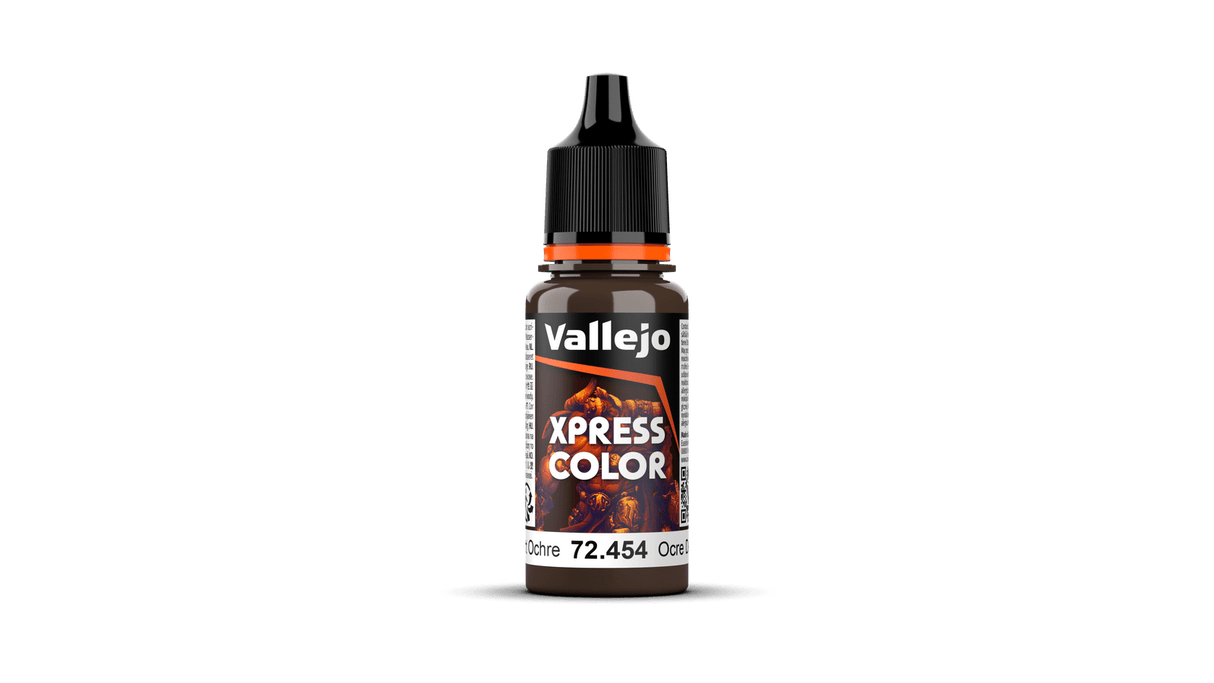 Vallejo 72454 Game Colour Xpress Colour Desert Ochre 18 ml Acrylic Paint - Hobbytech Toys