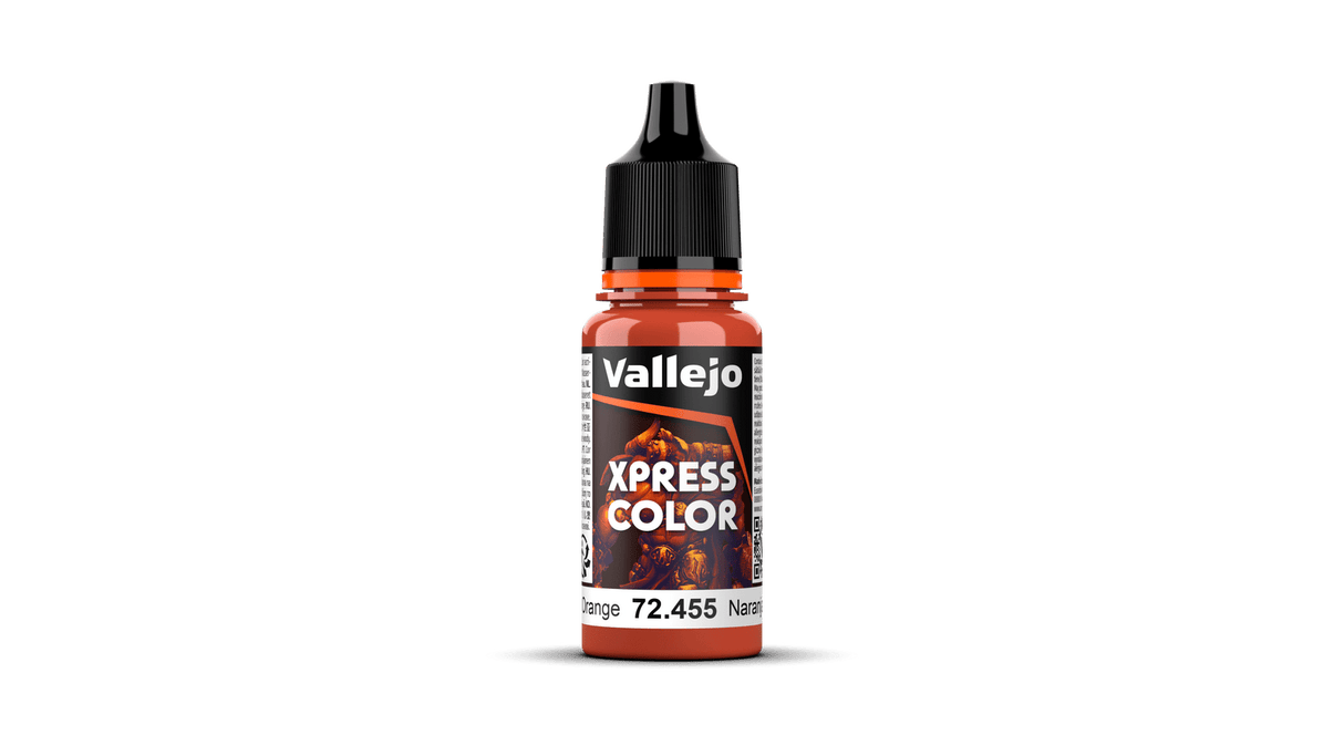 Vallejo 72455 Game Colour Xpress Colour Chameleon Orange 18 ml Acrylic Paint - Hobbytech Toys