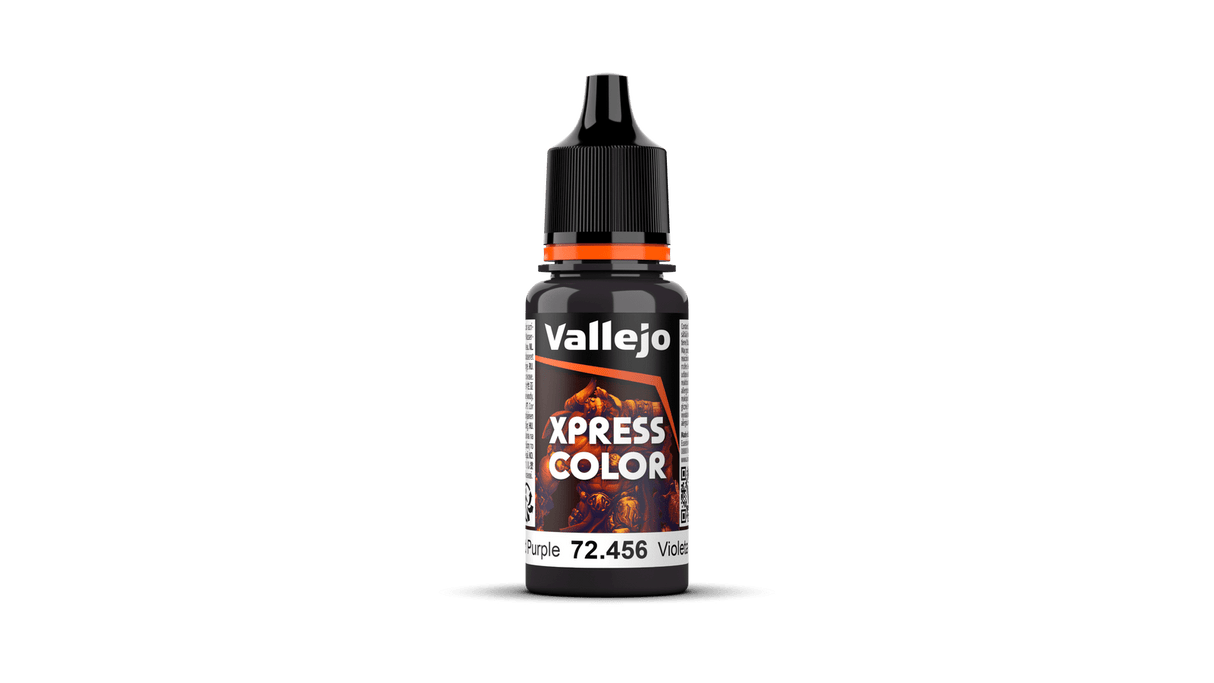 Vallejo 72456 Game Colour Xpress Colour Wicked Purple 18 ml Acrylic Paint - Hobbytech Toys