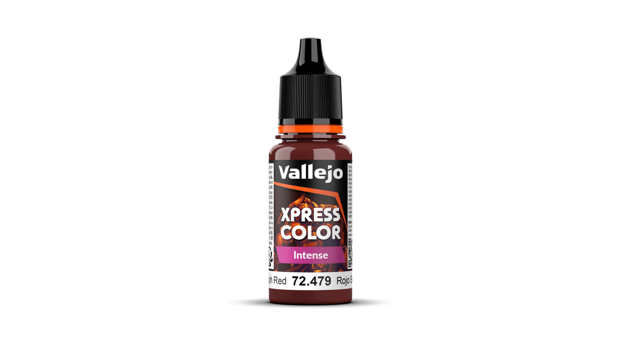 Vallejo 72479 Game Colour Xpress Colour Intense Seraph Red 18 ml Acrylic Paint - Hobbytech Toys