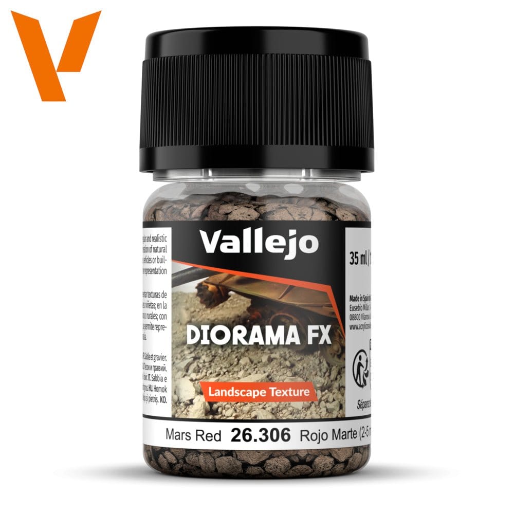 Vallejo Diorama FX Landscape Textures Mars Red 35ml [26306] - Hobbytech Toys