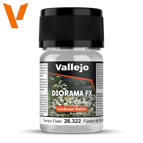 Vallejo Diorama FX Landscape Textures Terrain Fixer 35ml [26322] - Hobbytech Toys