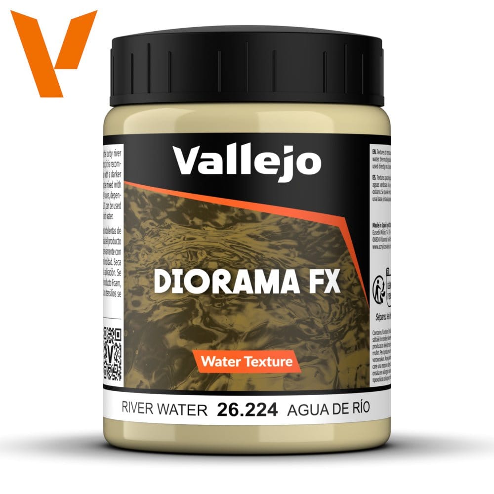 Vallejo Diorama FX Water Textures River Water 200ml [26224] - Hobbytech Toys