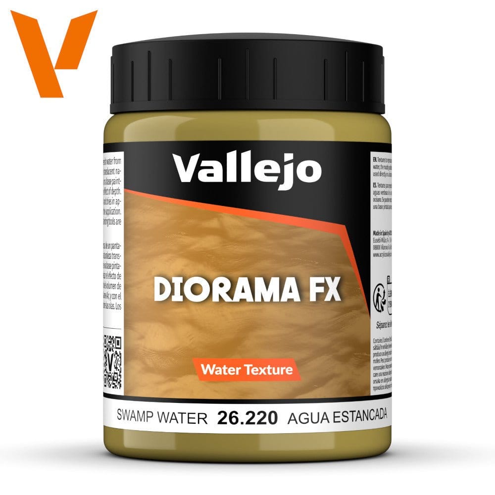 Vallejo Diorama FX Water Textures Swamp Water 200ml [26220] - Hobbytech Toys