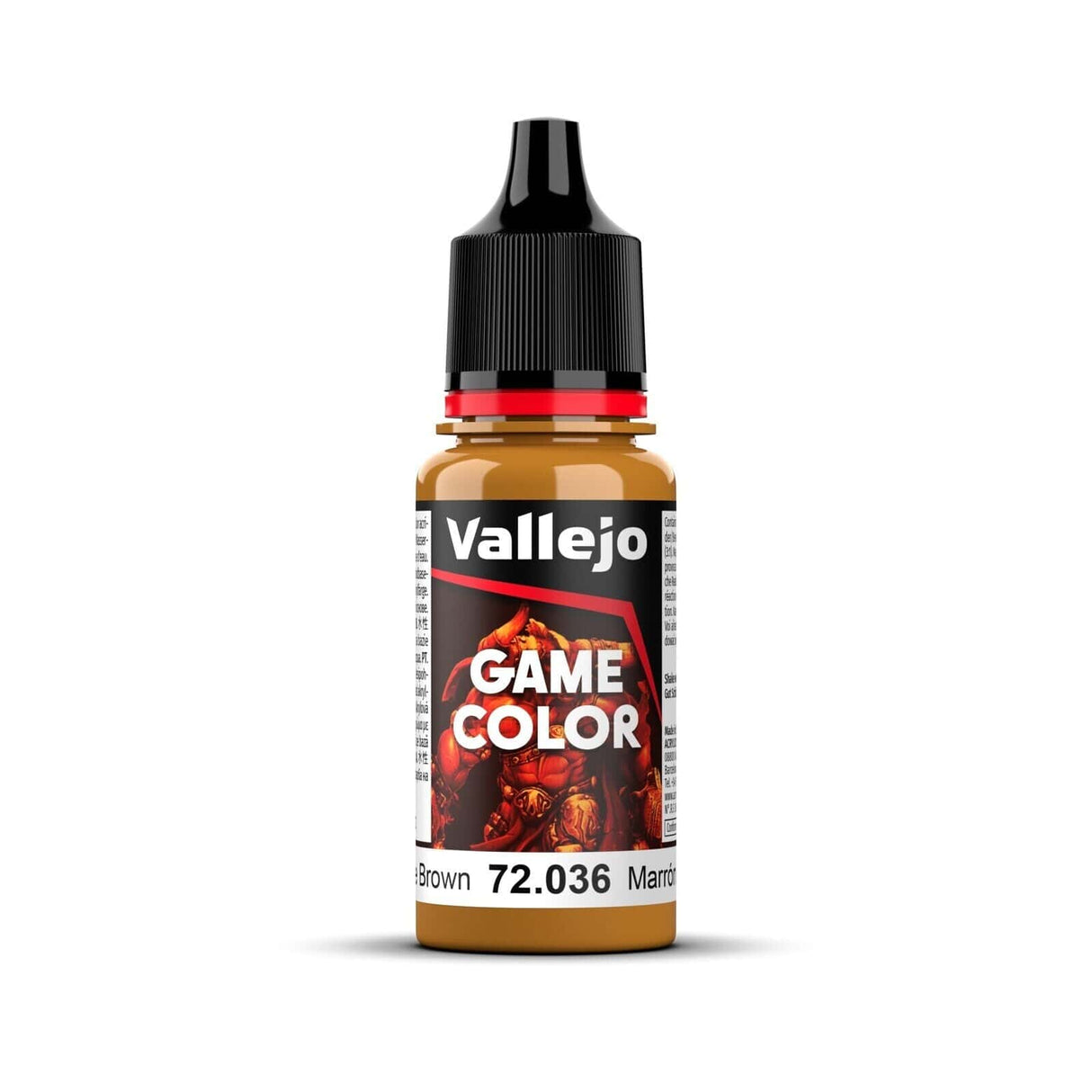 Vallejo Game Color Bronze Brown 18ml Acrylic Paint - Hobbytech Toys