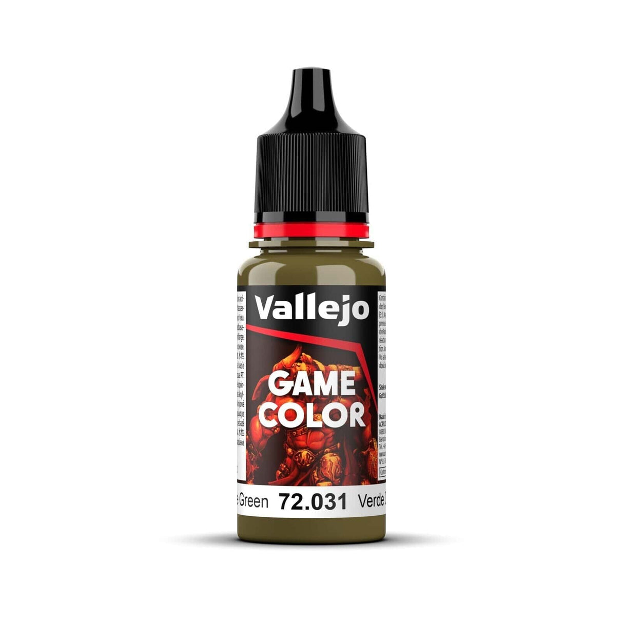Vallejo Game Color Camouflage Green 18ml Acrylic Paint - Hobbytech Toys