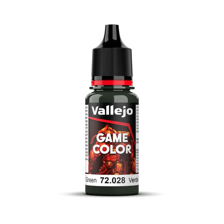 Vallejo Game Color Dark Green 18ml Acrylic Paint - Hobbytech Toys