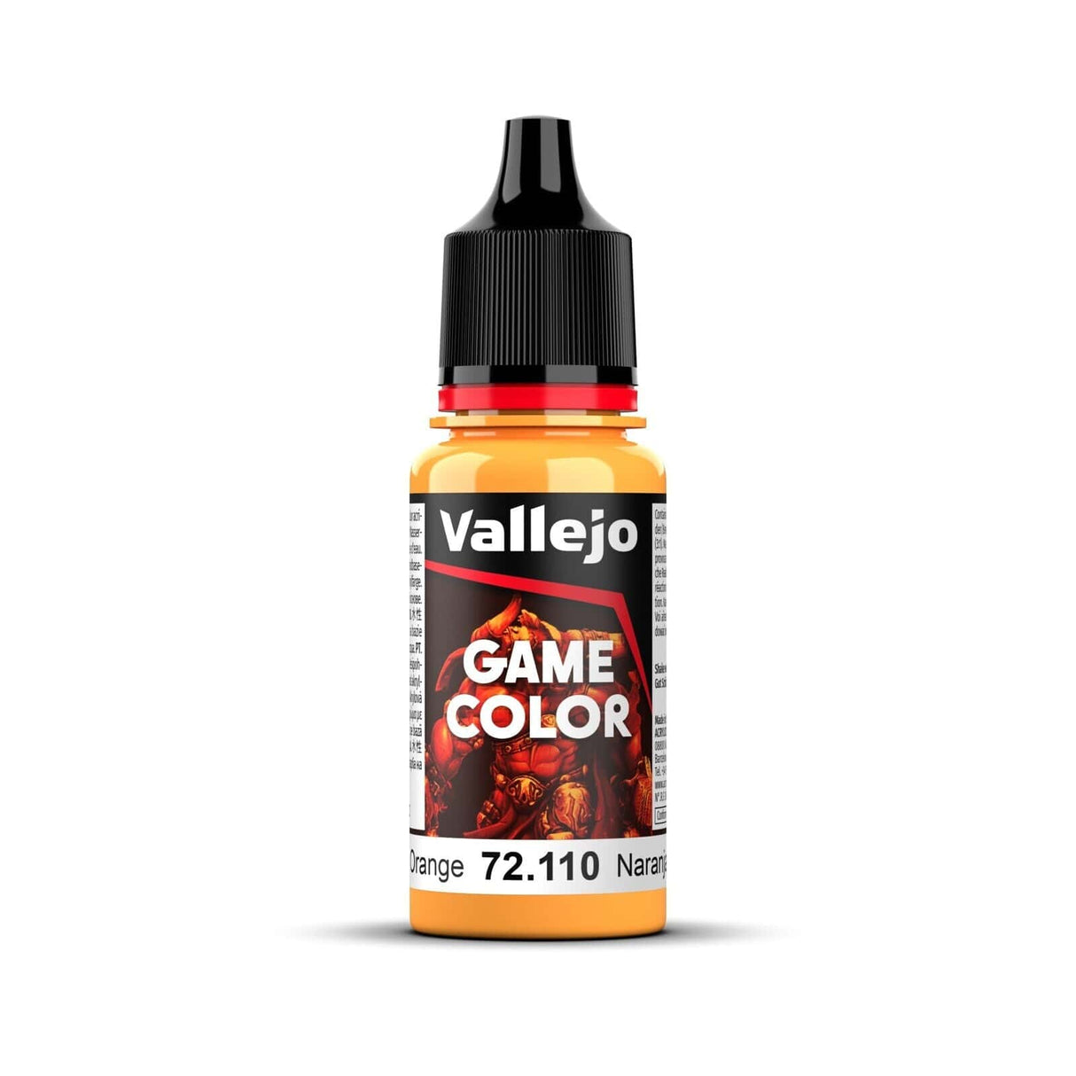 Vallejo Game Color Sunset Orange 18ml Acrylic Paint - Hobbytech Toys