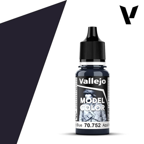Vallejo Model Color: #063 - Infantry Blue - 18 ml Matt Acrylic Paint - Hobbytech Toys
