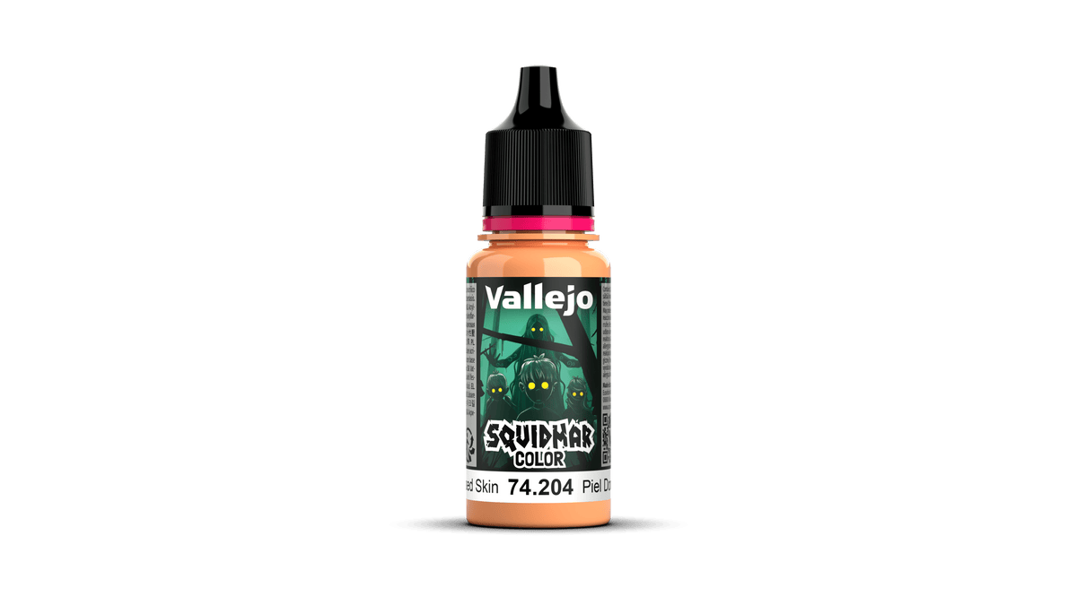 Vallejo Squidmar Colour 204 - Sun Kissed Skin - 18ml Acrylic Paint