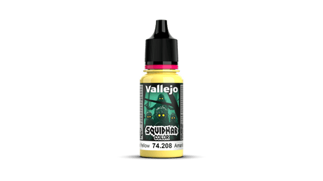 Vallejo Squidmar Colour 208 - Final Yellow - 18ml Acrylic Paint