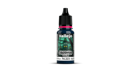 Vallejo Squidmar Colour 223 - MÃ¶rk Blue - 18ml Acrylic Paint