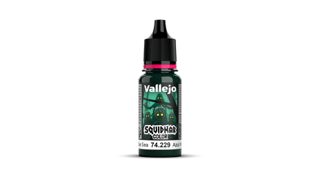 Vallejo Squidmar Colour 229 - Deep Blue Sea - 18ml Acrylic Paint
