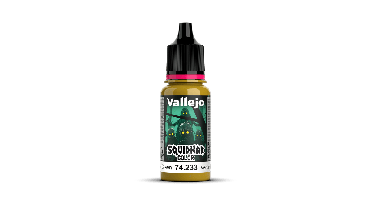 Vallejo Squidmar Colour 233 - Vomitous Green - 18ml Acrylic Paint
