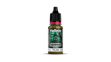 Vallejo Squidmar Colour 234 - Mossback Green - 18ml Acrylic Paint