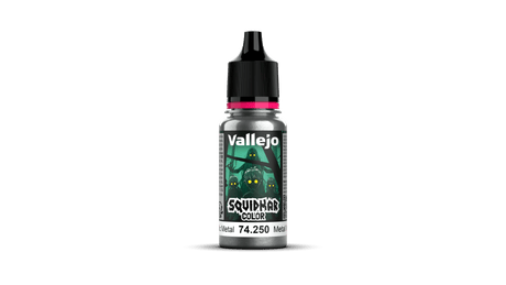 Vallejo Squidmar Colour 250 - Metallic Metal - 18ml Acrylic Paint