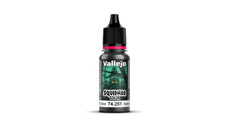 Vallejo Squidmar Colour 251 - Dark Steel - 18ml Acrylic Paint
