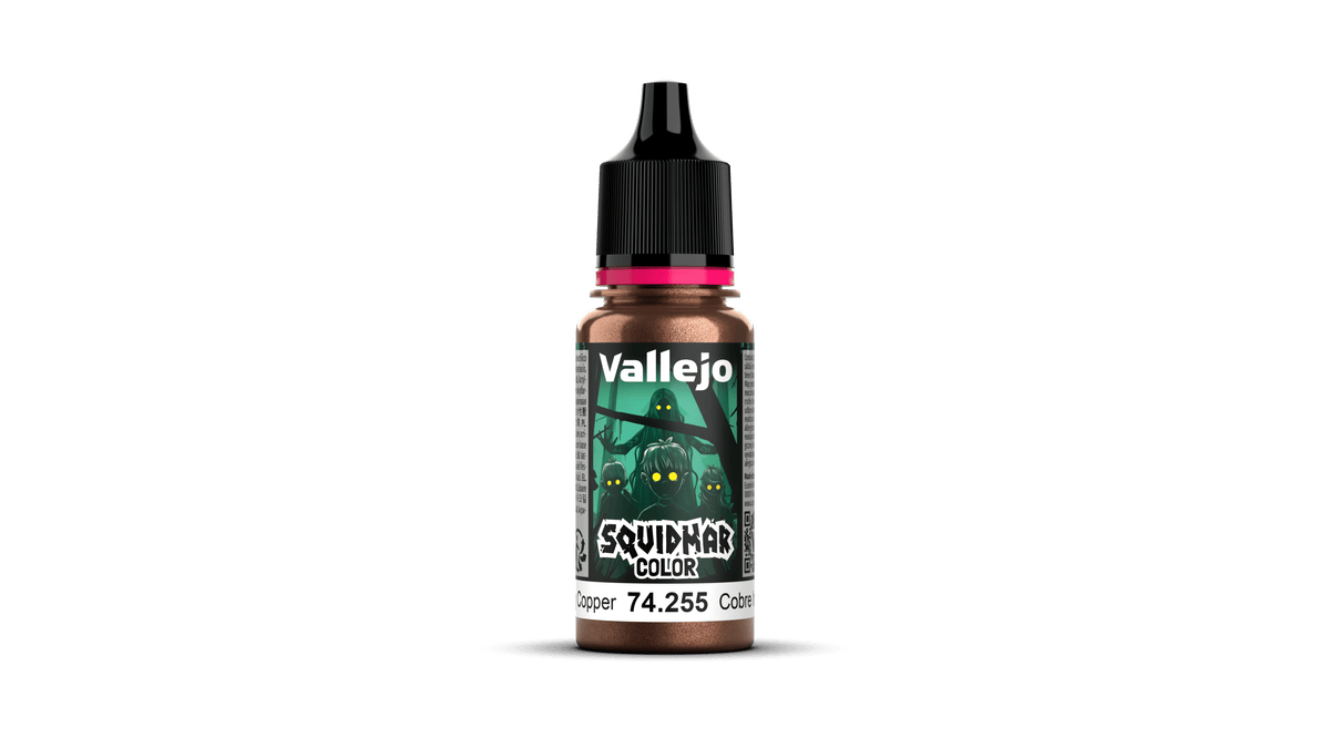 Vallejo Squidmar Colour 255 - Ungodly Copper - 18ml Acrylic Paint