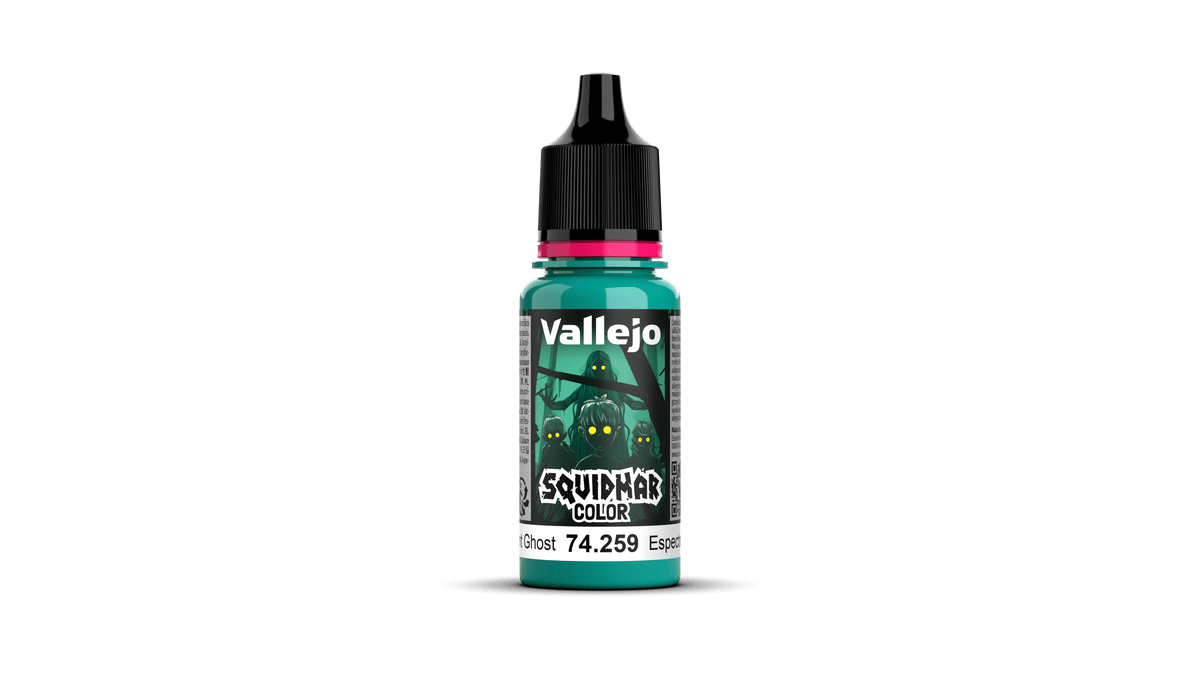 Vallejo Squidmar Colour 259 - Fluorescent Ghost - 18ml Acrylic Paint