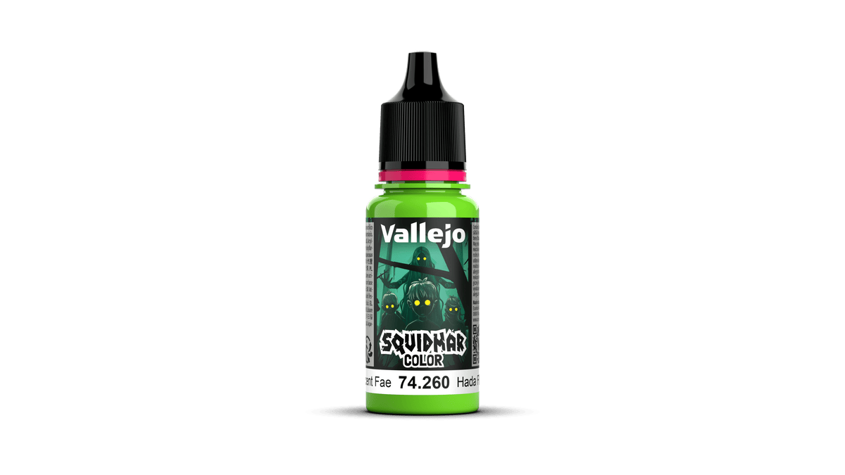 Vallejo Squidmar Colour 260 - Fluorescent Fae - 18ml Acrylic Paint