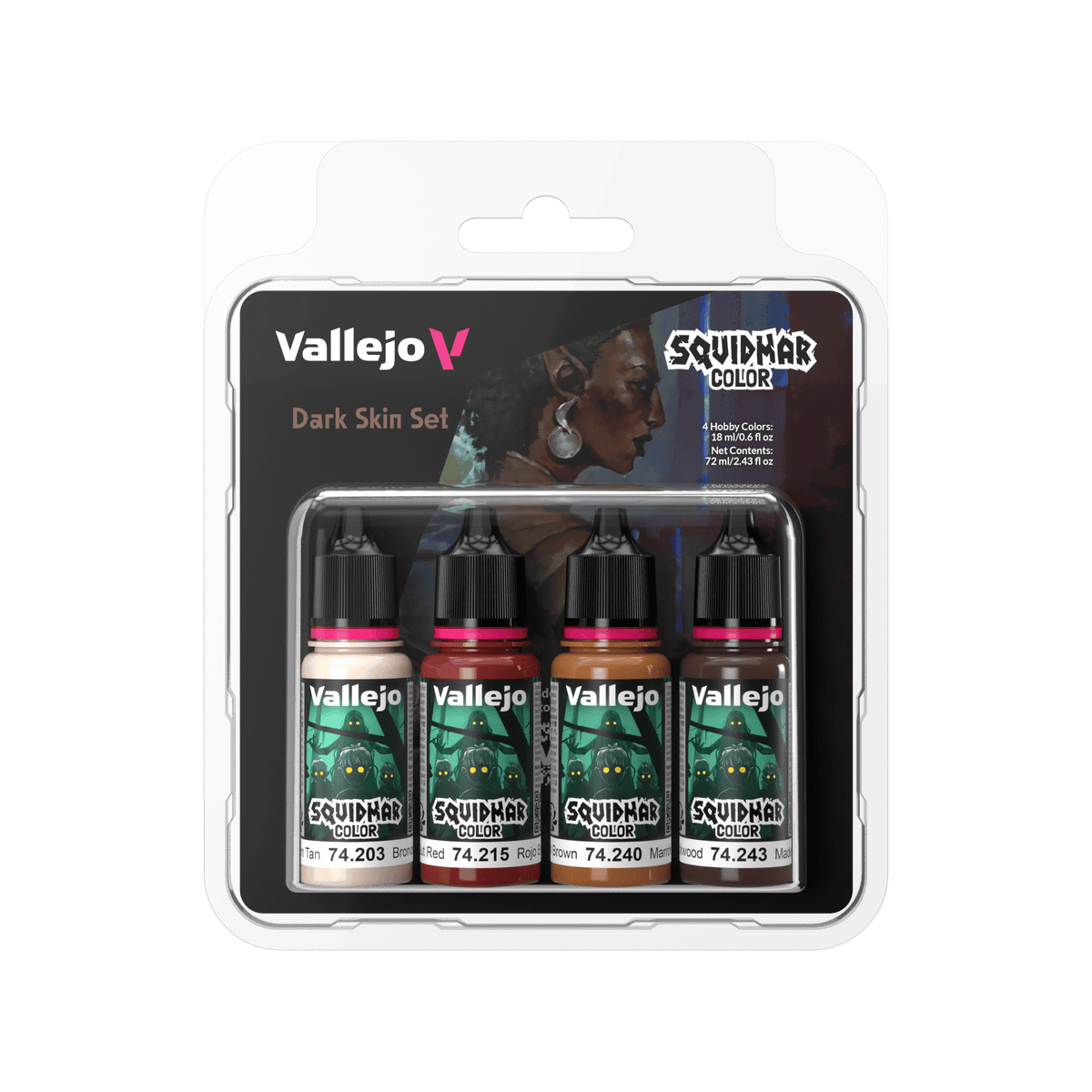 Vallejo Squidmar Colour set 74305