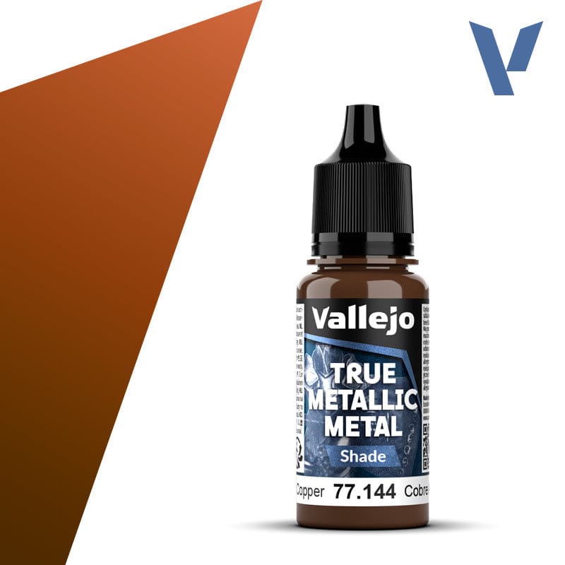 Vallejo True Metallic Metal Shade Ancient Copper 18 ml