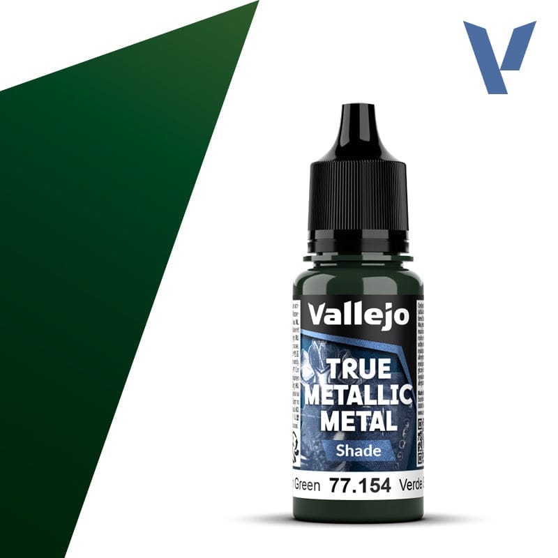 Vallejo True Metallic Metal Shade Dusken Green 18 ml