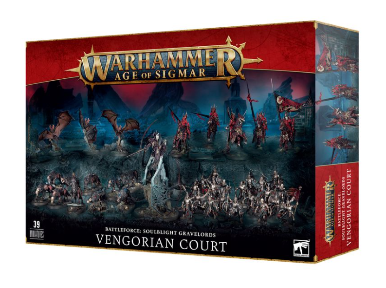 GW91-46 Warhammer Age of Sigmar: Soulblight Vengorian Court - Hobbytech Toys
