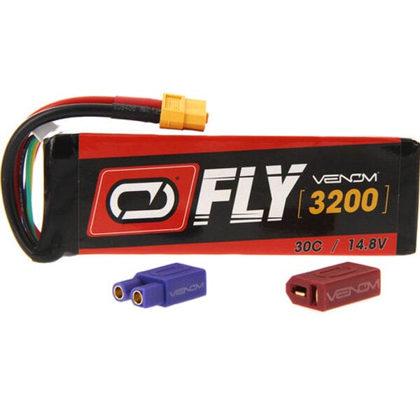 Venom 3200mah 4S 14.8v 30C Lipo Battery - Uni Plug
