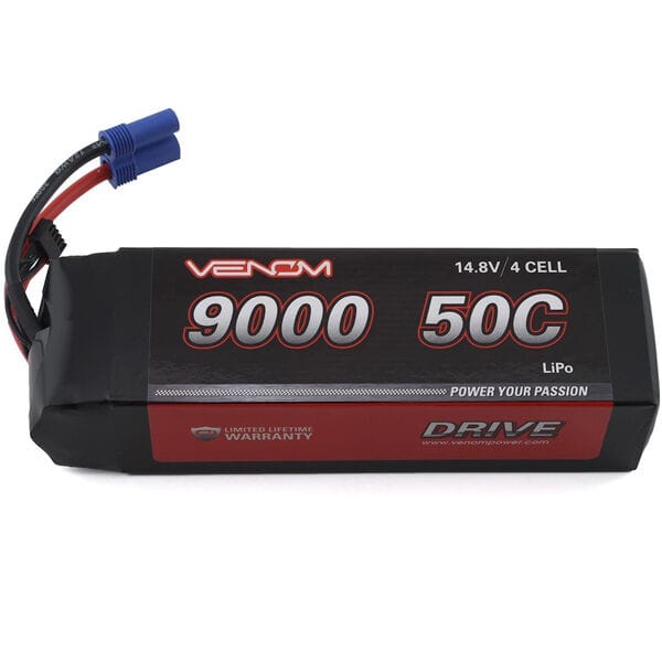 Venom 9000mah 4S 14.8v 50c Lipo Battery - EC5