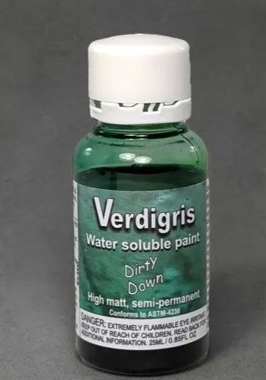 Dirty Down Green Verdigris Effect 25ml - Hobbytech Toys