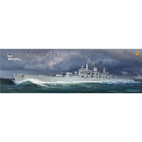 Very Fire 350919DX 1/350 USS Salem CA-139 (Deluxe Edition) Plastic Model Kit - Hobbytech Toys