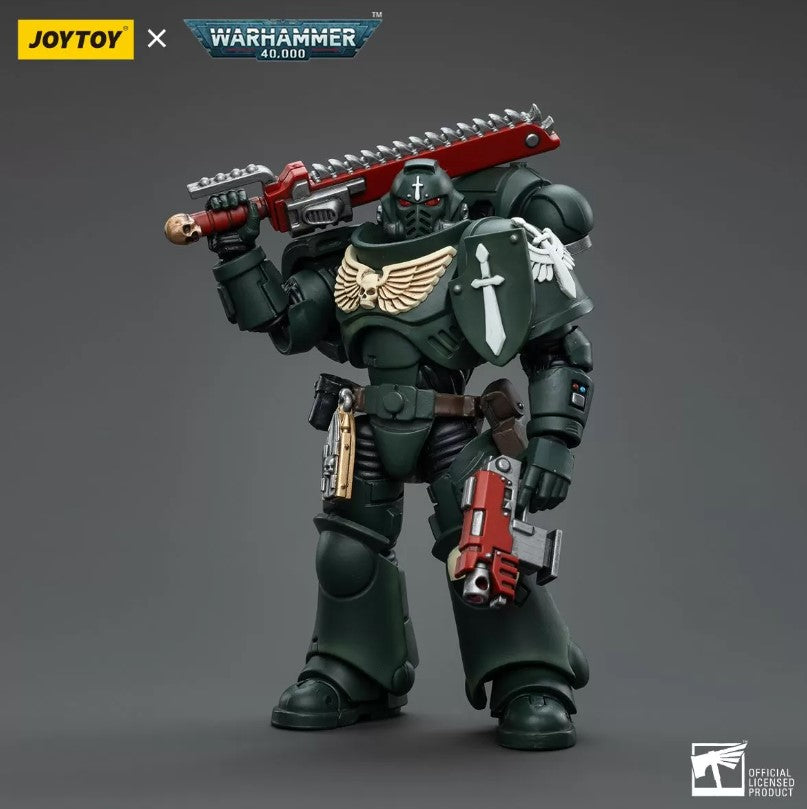 Joy Toys Warhammer Collectibles: 1/18 Scale Dark Angels Intercessors Sergeant Rakiel - Hobbytech Toys